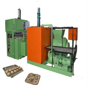 Wholesale 45KW Small Egg Tray Production Line 7T Capacity 700 - 1500pcs/H Apple Tray Making Machine from china suppliers