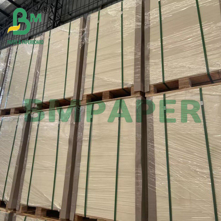 250gsm Natural White Cardboard Folding Box Board FBB SBS 70 * 100cm