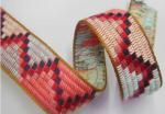 Stationery / Wedding Decoration Polyester Jacquard Tape
