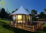 PVDF Membrane Luxury Resort Tents For Water Resort