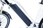 White Water Proof Electric City Bike With Fender,250w 36v, 7 speed , front