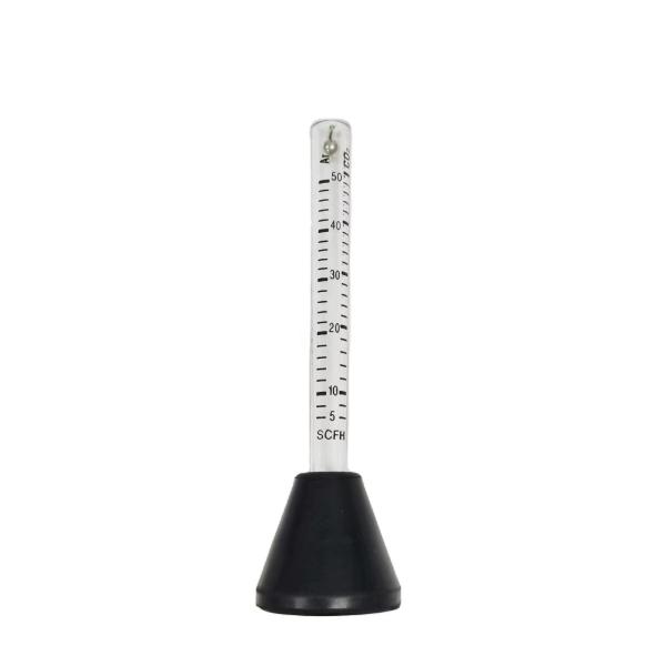 50ml Glass Tube Measuring Flowmeter for Mig Tig Welder Welding Customized