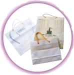 Customized Printed Plastic Handle Bag , Celebration / Anniversary Bag