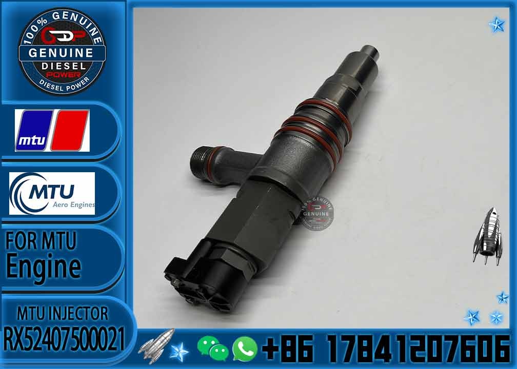 Diesel Engine Common Rail Fuel Injector RX52407500021 FOR MTU 4000 ENGINES