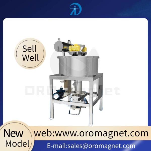 Intelligent 47A 220 VAC Dry Magnetic Separator For Quartz Sand / Powder Feldspar