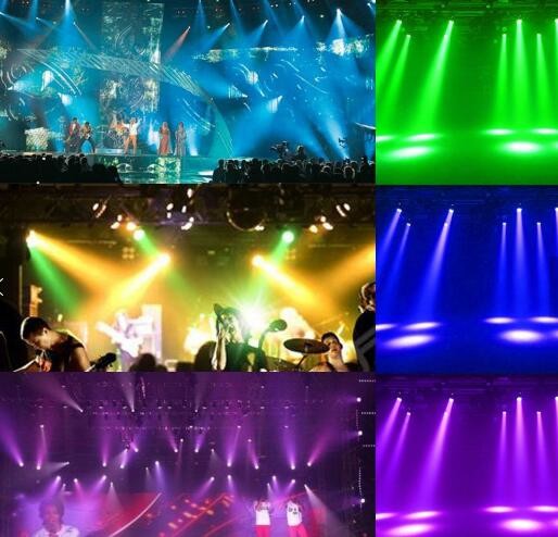 High Brightness Mini Led Par Can Light , Led Mini Party Light Smooth Dimming Curve