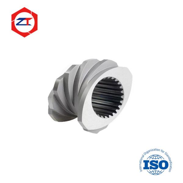 High Precision OEM Twin Screw Extruder Parts Center Diameter 15.6-350mm Screw