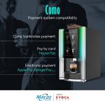 OEM ODM Commercial Tea Coffee Vending Machine With Tap Water Connection