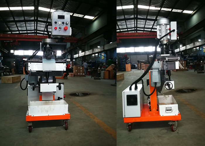 Carbon Steel Alloy Plate Edge Milling Machine For Boiler Pressure Vessel