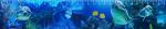 Ocean Creature 4.5 x 21cm 3D Ruler Lenticular Printing Services For Kid Gifts