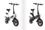 Carbon Steel Electric Pedal Bike 350W Brushless Contour Engine 25KM/H High