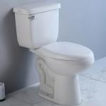 CUPC White Black Two Piece Toilet 1.28 GPF Water Closet Tank