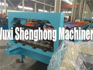 Wholesale 33 KSI Yield Stress Metal Sheet Cold Roll Forming Machine / Tile Roll Forming Machine from china suppliers