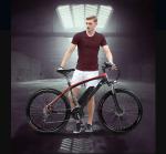 48T Alu Lightweight Electric Hybrid Bike Dualwalled Rims 1000W