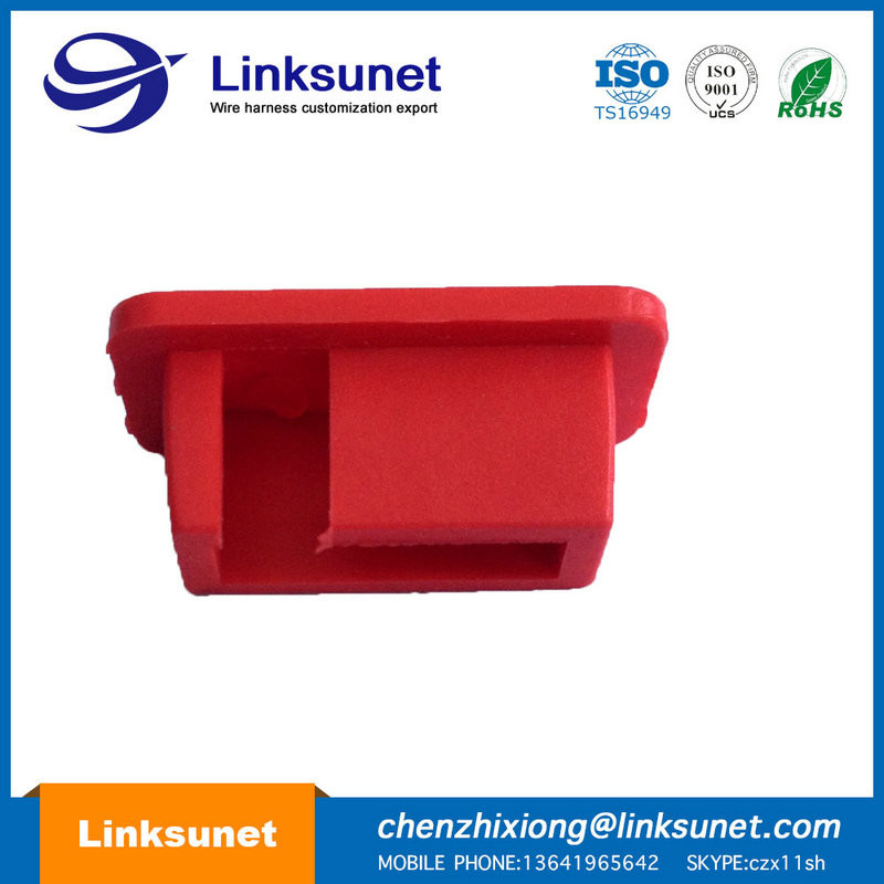35MM Plastic Injection Molding RED Cap Mold With ROHS REACH Certificate
