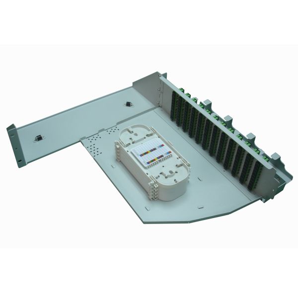 144 Core Fiber Optical Distribution Frame 19 Inch Cabinet 3U 144 Core Rotary ODF