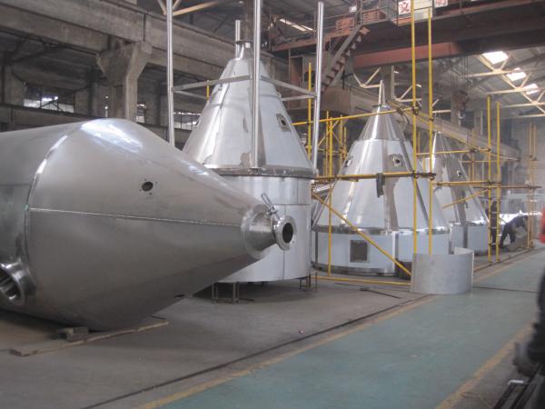 Lithium Iron Phosphate Spray Drying Machine , Chemical Industrial Spray Dryer