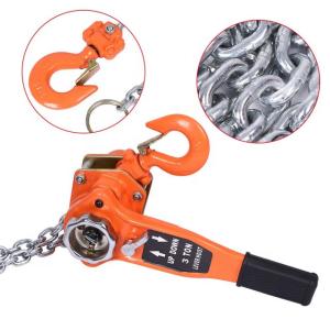 Wholesale Steel Lifting Forged Hook 2 Ton G80 Chain Pulley Hoist from china suppliers