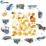 Frozen French Fries Production Line Potato Fingers Making Machine 1000kg/H