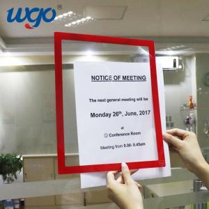 Wholesale Restick 1000times No Magnet Without Residue Adhesive Sign Display Holder For Wall from china suppliers