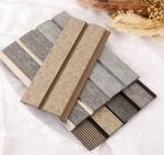 Interior Decoration Fluted Wall Panels Wooden Grain Design and Textured Wooden