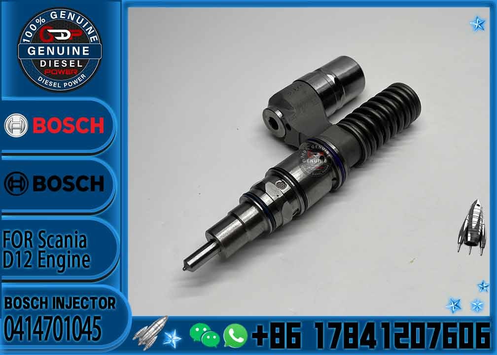 Diesel Unit Fuel Injector 0414701067 0414701045 1805343 For Scania R340 P340 10.6 d