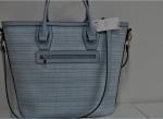 Top Quality PU Leather hand Bag Fashion Blue ladies Bag Leather Women Shoulderba