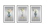 Engraved SS Metal Frame Art Background Hanging Paintings