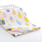 Solid Muslin Receiving Blankets 70 Percent Bamboo Customized Layer Ultra Soft