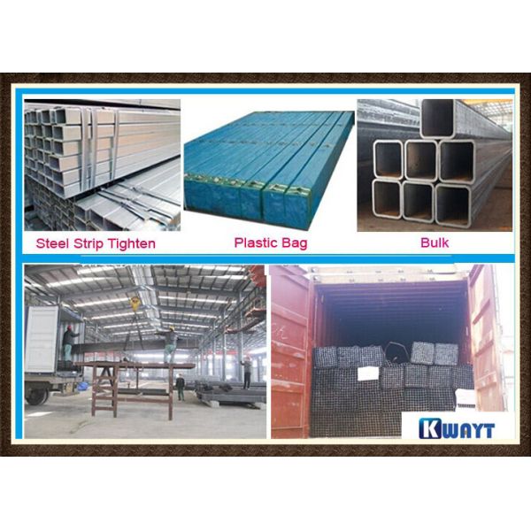 pre galvanized rectangular tube