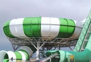 Wholesale 33m Space Bowl Custom Water Slides Aqua Resort Water Play Equipment from china suppliers