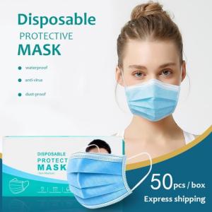 Wholesale Disposable Hypoallergenic Dental 3 Ply Non Woven Face Mask from china suppliers