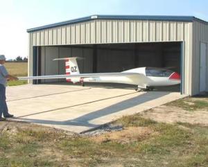 Wholesale Q345B Q235B Prefabricated Steel Frame Hangar Prefab Hangar Buildings from china suppliers