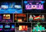 Inside / Outside Rental LED Display , Full Colors Concert Stage LED Screen