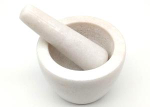 Wholesale Home Kitchen Marble Stone Mortar And Pestle Set Spice Herb Grinding Bowl from china suppliers