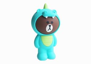 Wholesale Dinosaur Shaped Student Pencil Case , Cute Silicone Pencil Bag For Boy / Girl from china suppliers