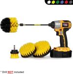 5 Pcs Drill Power Brush Scrubber Cleaning Brush Kits For Household Cleaning
