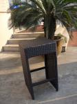 Outdoor Resin Wicker Bar Set
