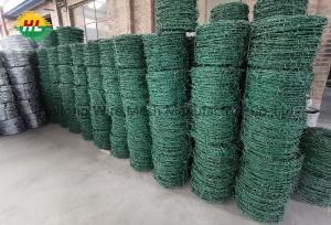 Wholesale PVC Coated Razor Barbed Wire 200 Meters For Protection from china suppliers