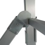 High Safety Foldable Aluminum Ladder 2x6 With Mar Resistant End Caps