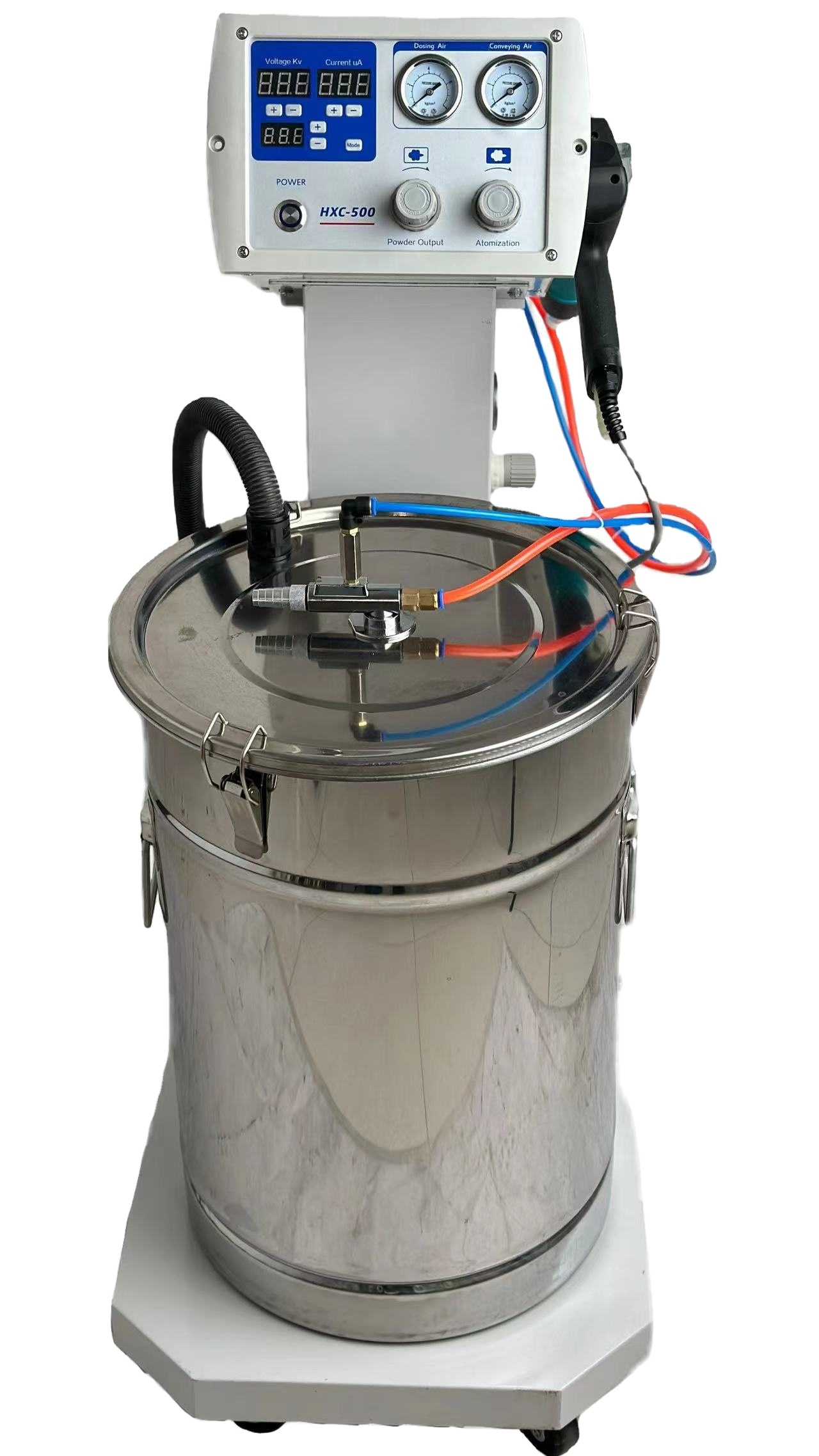 Fast Color Change Vibrating Powder Coating System for All Types of Metal Substrates