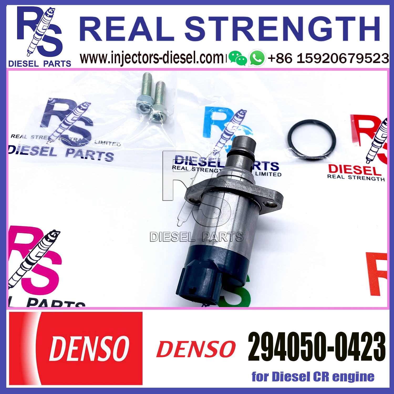 DENSO Suction Control Valve 294050-0423 Applicable to Diesel CR engine