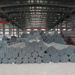 SCH60 Galvanized Welded Pipe , SGCC Hot Dip Galvanized Tube 0.5mm Thickness