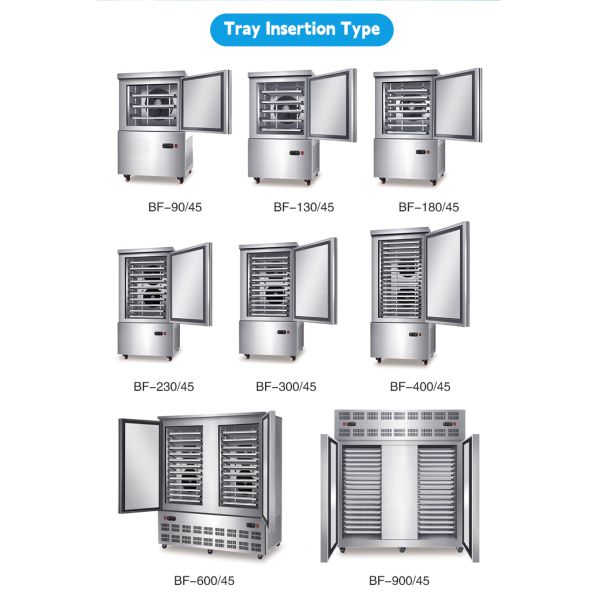 Commercial Kitchen Equipment Quick Freezer Shock Freezing Machine Blast Freezer Manufacturer