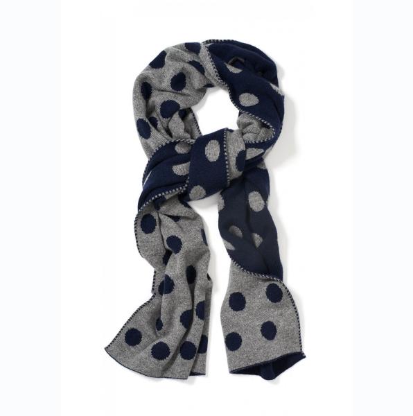 Women ' S Double Layer Scarf 37 / 33 / 25 / 5 Viscose / Nylon / Lambswool /