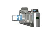 AC220V Traffic Swing Barrier Gate Hospital Security 800mm Arm Fingerprint