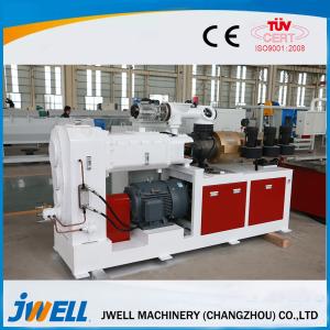 Wholesale Jwell PE WPC SJZ 65/132 double screw extruder extrusion lines from china suppliers