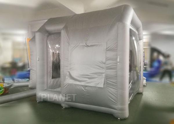 Eco - Friendly Small Mobile Inflatable Spray Booth Easy To Install CE UL EN14960