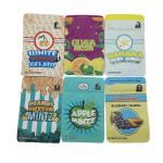 Smell Proof Frosted Black Stand Up Plastic Bags Food Grade ziplockk Bags
