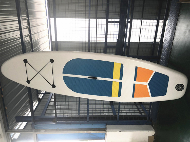 Two Layers Soft Stand Up Paddle Board , Inflatable Board Paddle With Drop Stitch Material